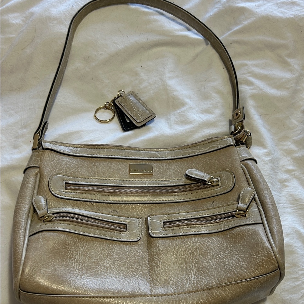 Purse cream colour Shoulder Bag